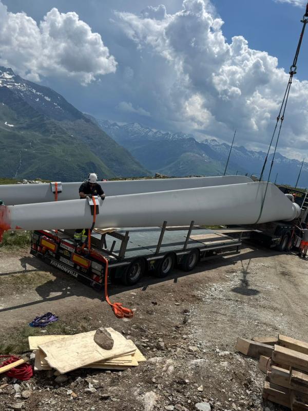 Gotthard – Demontage einer Enercon E44